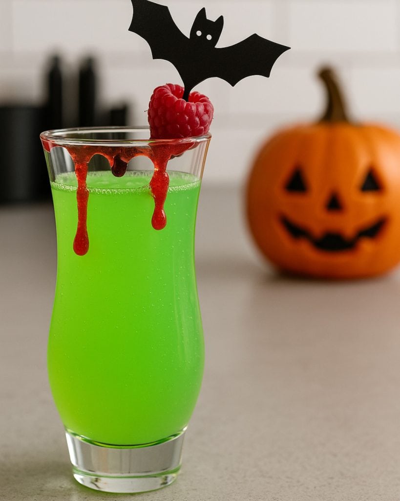 green witches brew mocktail