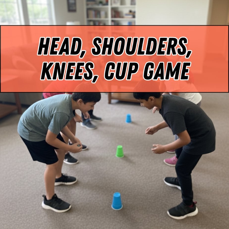 Head Shoulder Knee Cups Game
