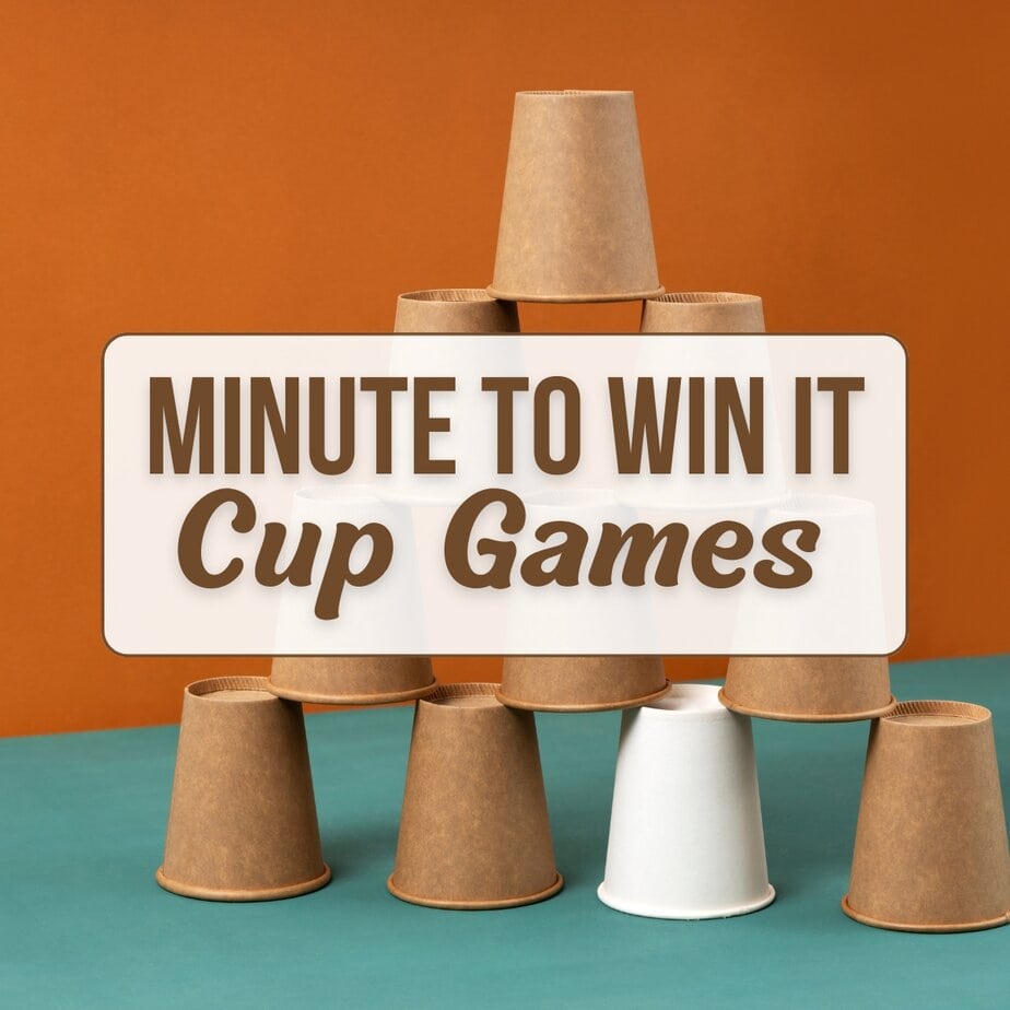 Minute to Win It Cup Games