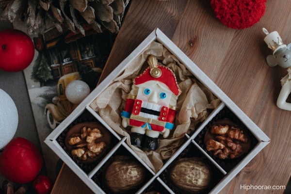 box of chocolates as christmas gift