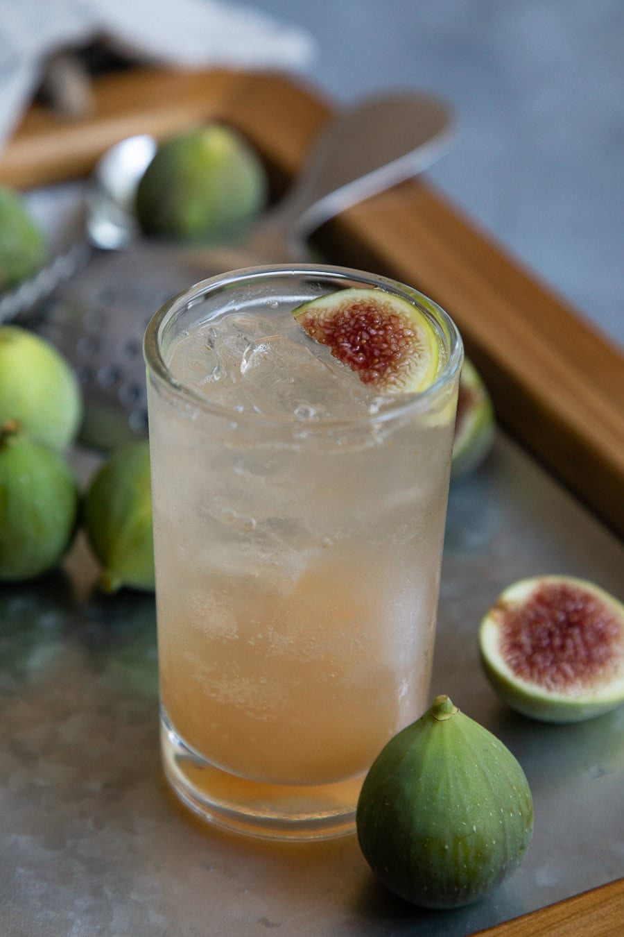 fresh fig spritzer
