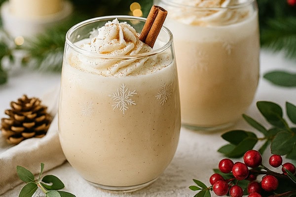 homemade eggnog