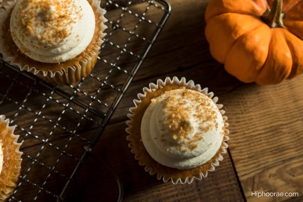 pumpkin spice cupcakes