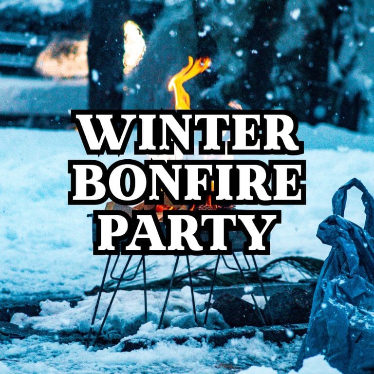 Winter Bonfire Party