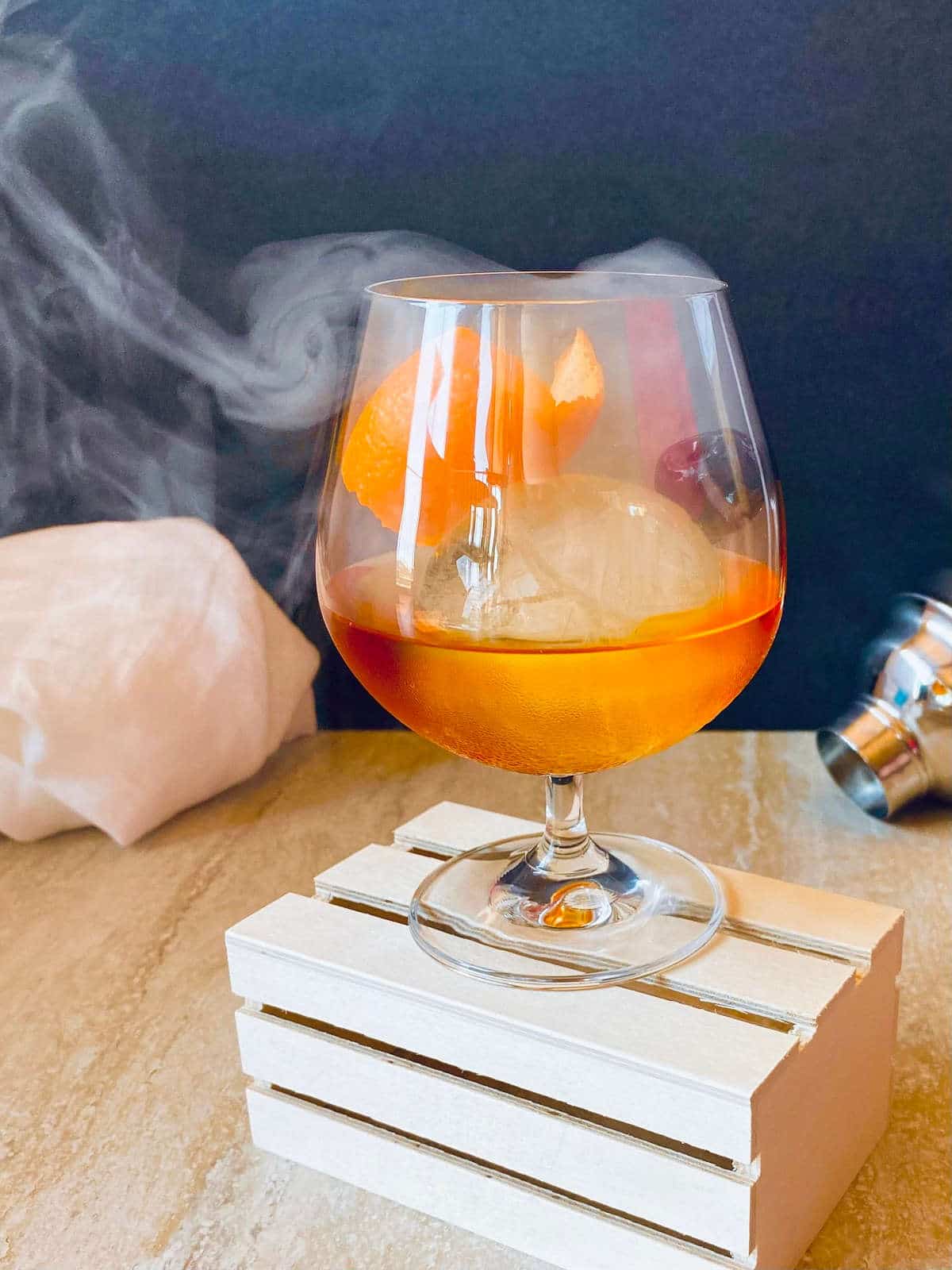 Smoked Old Fashioned