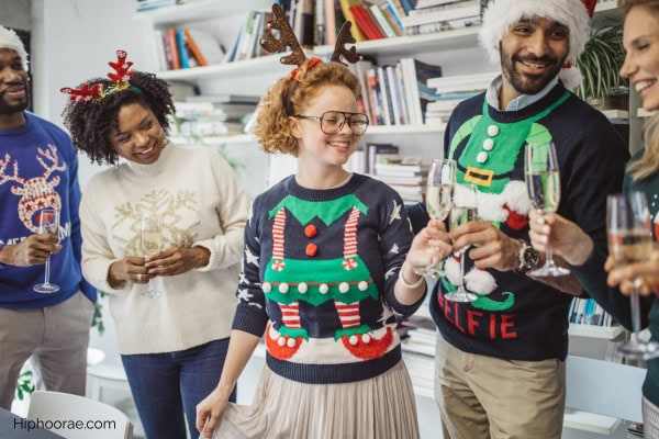 ugly sweater christmas party