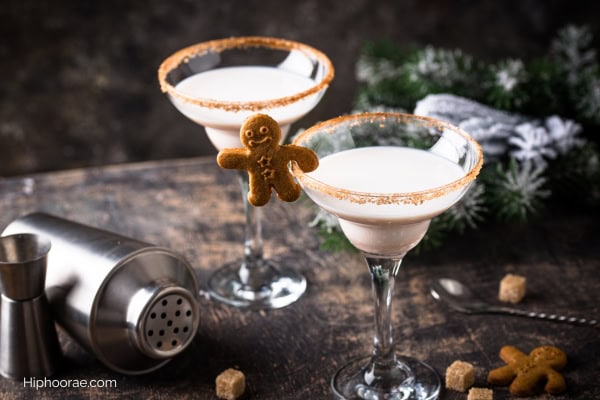 christmas cocktail eggnog