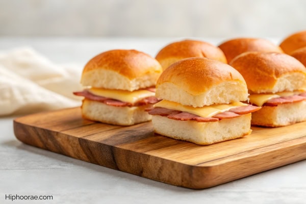 Ham and cheese sliders