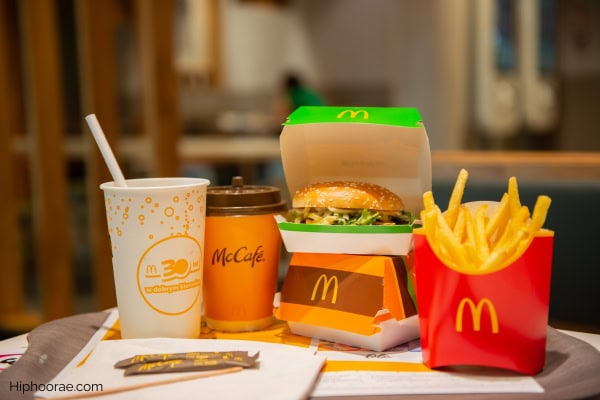 Mcdonald's food