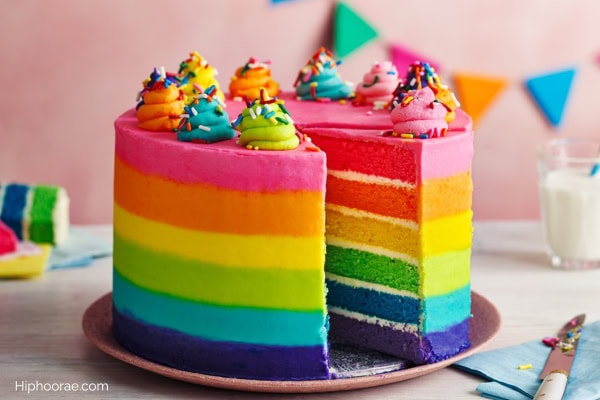 Rainbow cake