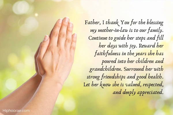 praying hands with prayer overlay