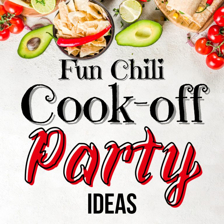 Chili Cook-off party ideas