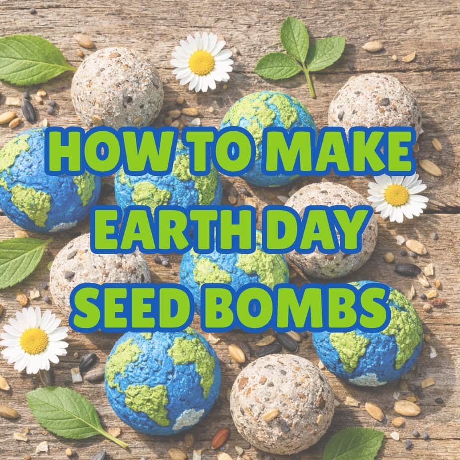 How to make Earth Day Seed Bombs