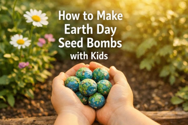 How to make Earth Day Seed Bombs