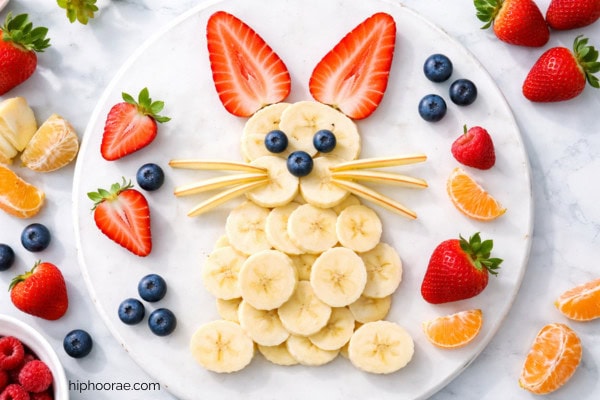 Easter Bunny fruit platter