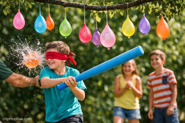 Water Balloon pinata game