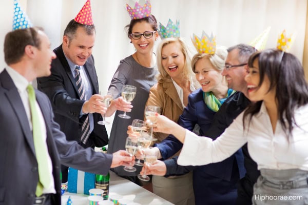 retirement party at office