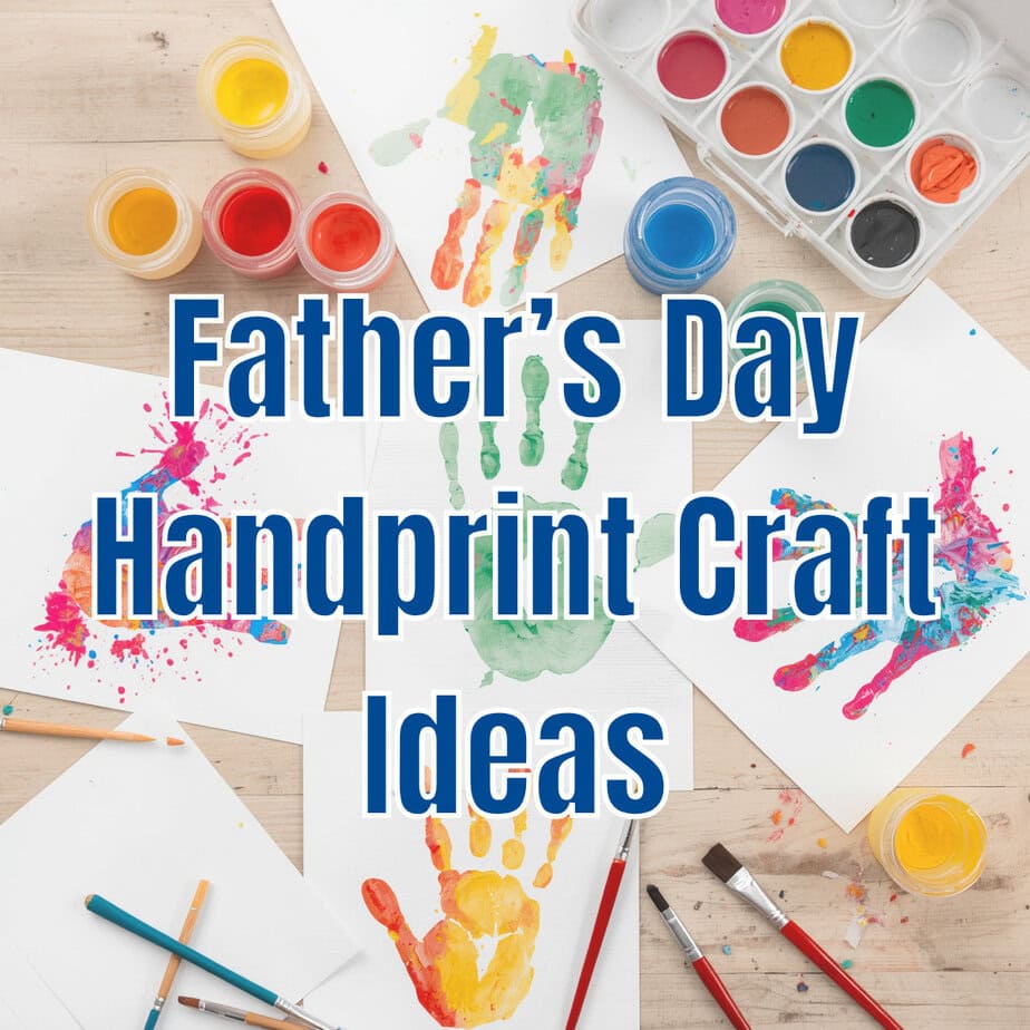 Father’s Day Handprint Craft Ideas