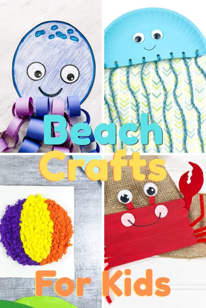 Beach Crafts for kids to make
