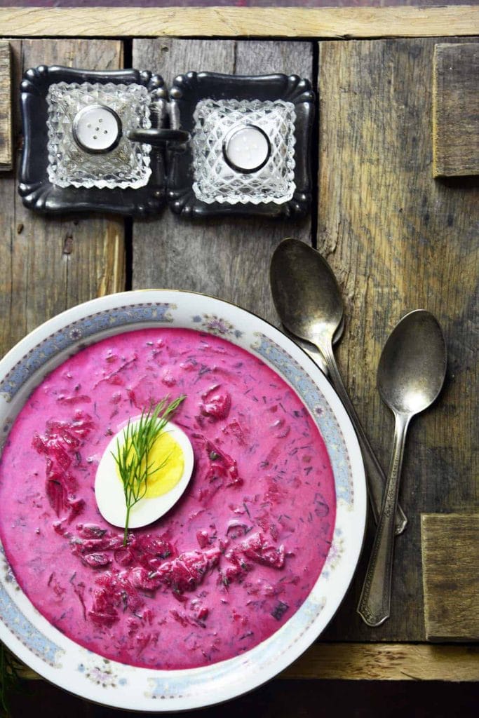cold beet soup