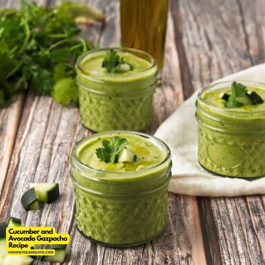 cucumber and avocado soup