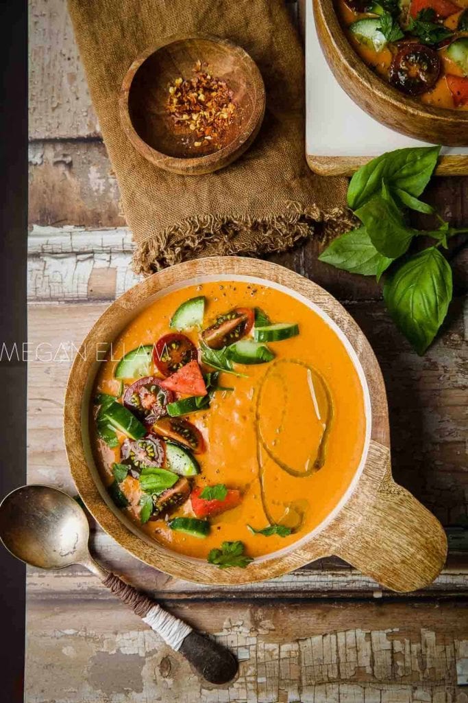 5 minute glow soup