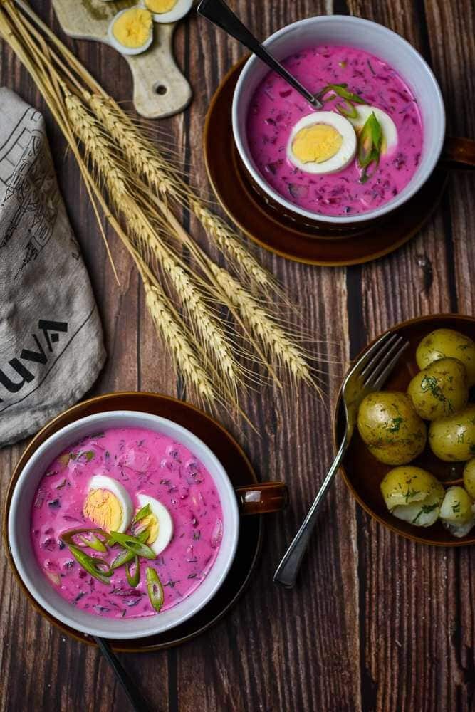 cold beetroot soup