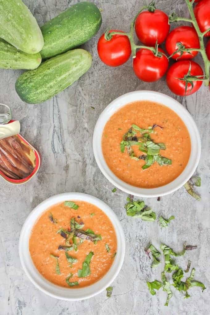 anchovy gazpacho soup