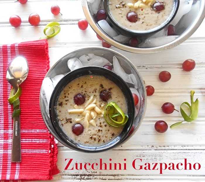 Zucchini Gazpacho