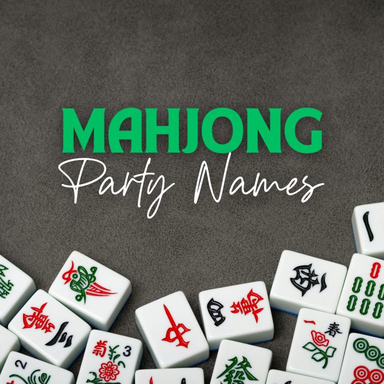 Mahjong Party Names