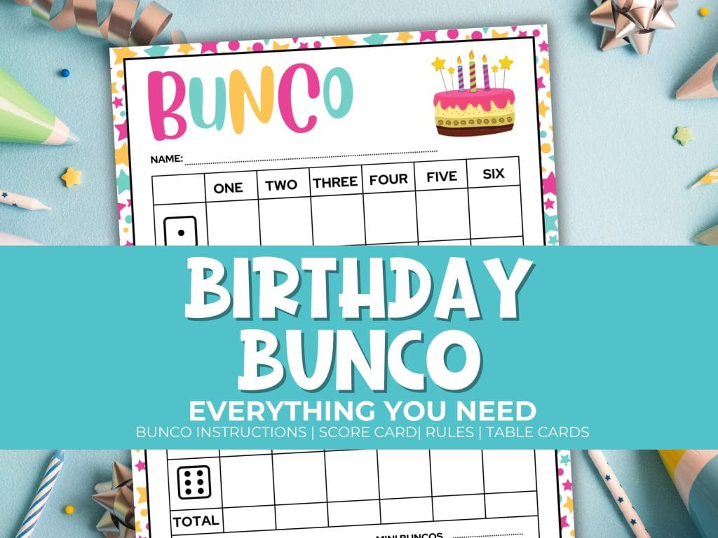 Birthday Bunco