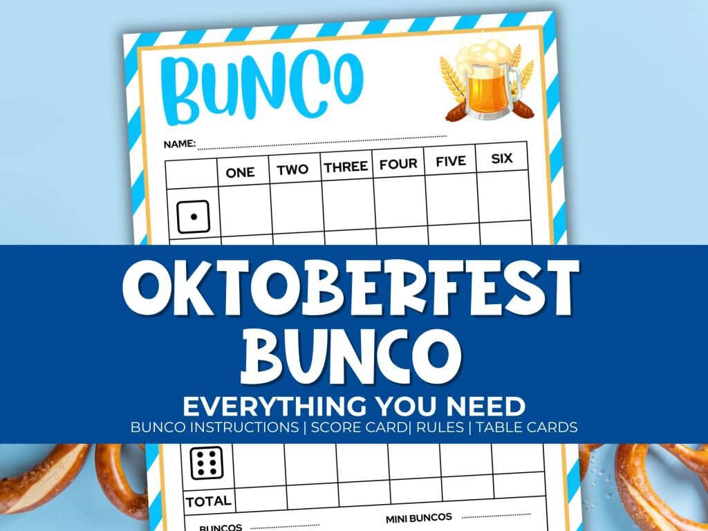 Oktoberfest Bunco