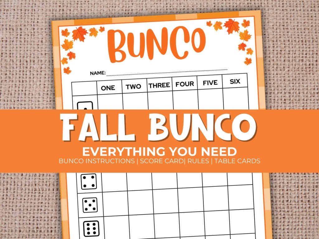 Fall Bunco