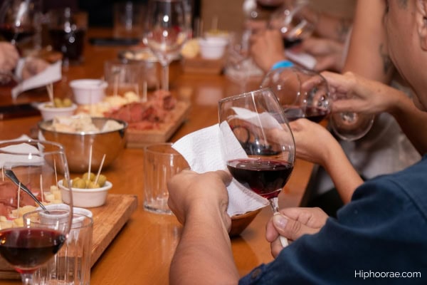wine and cheese party