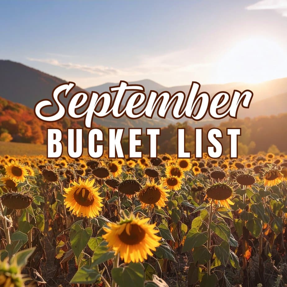 September Bucket List